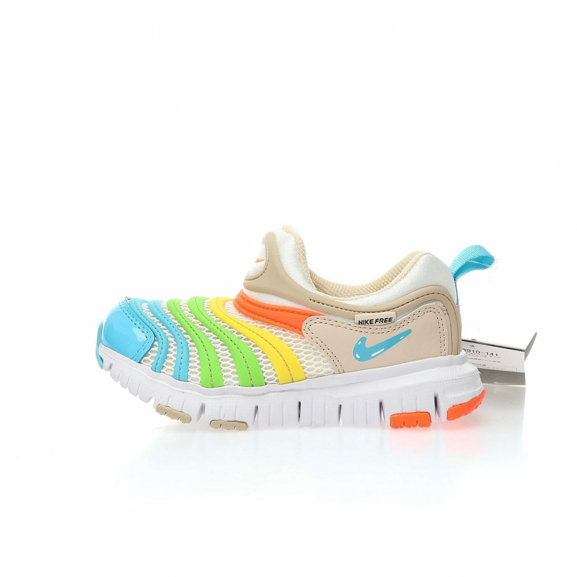 耐克(NIKE)毛毛虫童鞋新款透气网面运动鞋夏季男女童轻便软底一脚蹬学步鞋 FN3690-010 单层 37 适合脚长23cm