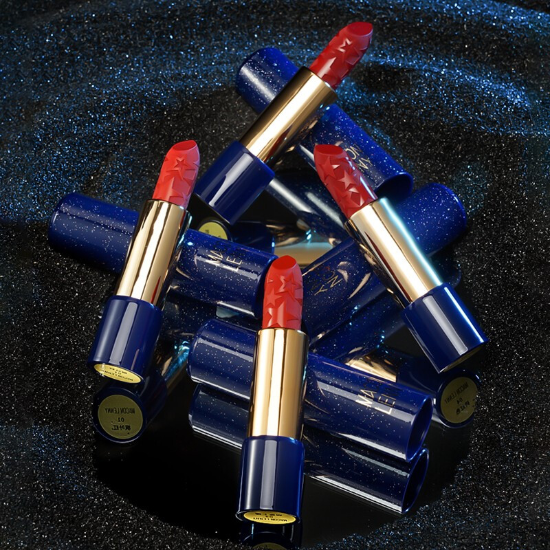 玛可蓝尼星空雕花口红礼盒女雾面哑光显白情人节生日礼物送女朋友闺蜜