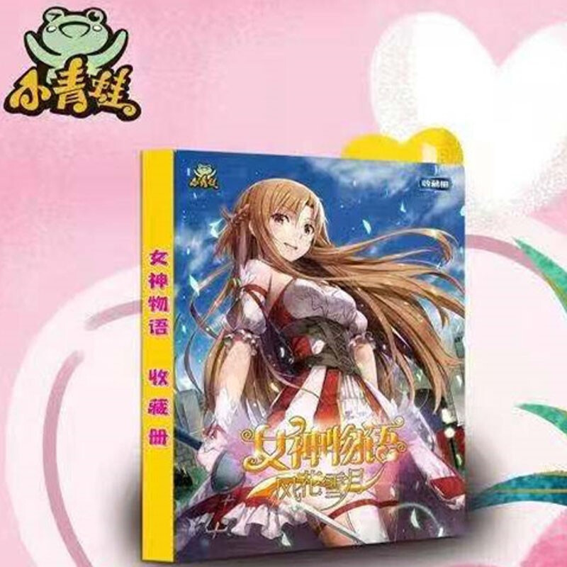 女神物语卡片全套美少女卡牌女孩玩具全闪卡ssr金卡动漫周边游戏卡牌