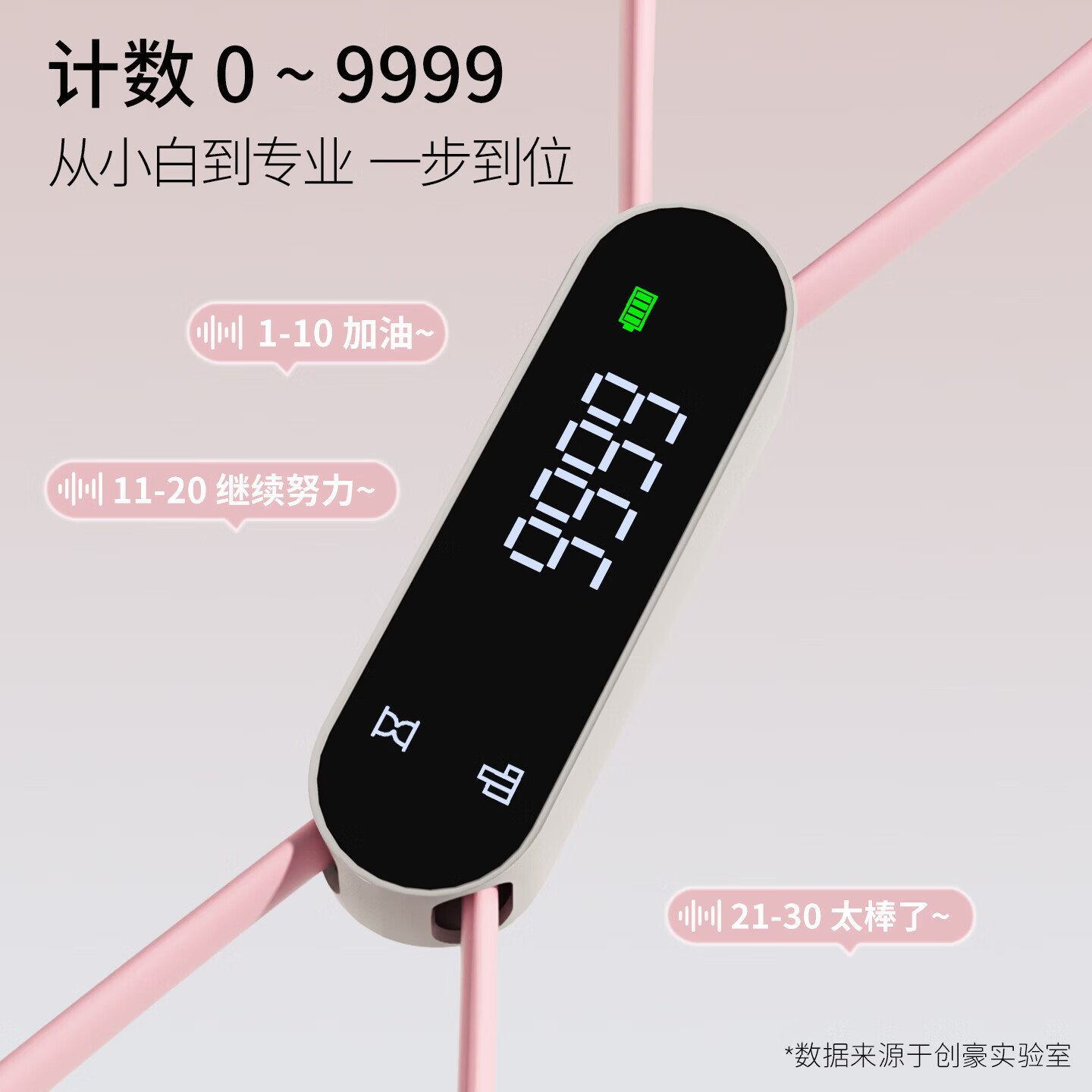新升级计数拉力器开肩美背弹力带瑜伽器材弹力带防滑拉伸拉力绳 冰玉蓝【智能计数/防滑手柄】开肩美背