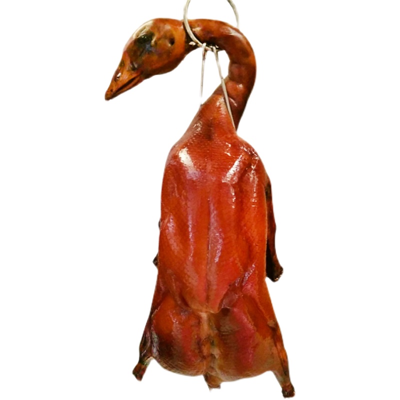 虎钢馋广东正宗深井烧鹅肉熟食整只广式广州特产港式古井潮汕烧鹅烤鹅