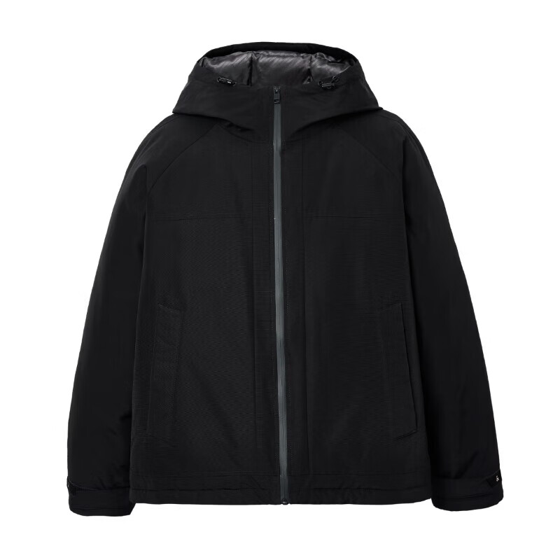 杰克·琼斯(JACK&JONES)冬季男装潮流休闲宽松羽绒服合集 225412033黑色 M (175)