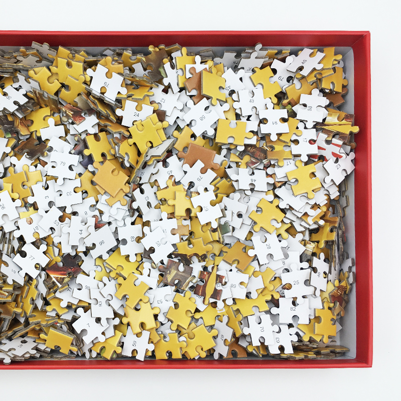 漫威电影宇宙十周年拼图金色纪念版 内含1000片漫威周边粉丝必备