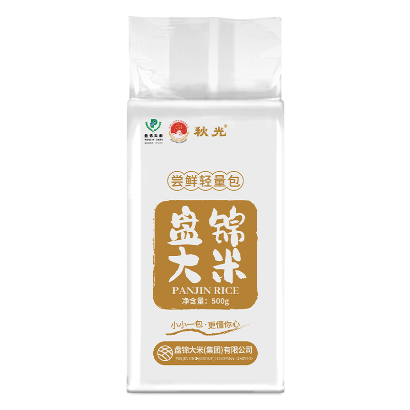 盘锦大米东北大米蟹稻共生珍珠米真空尝鲜装500g