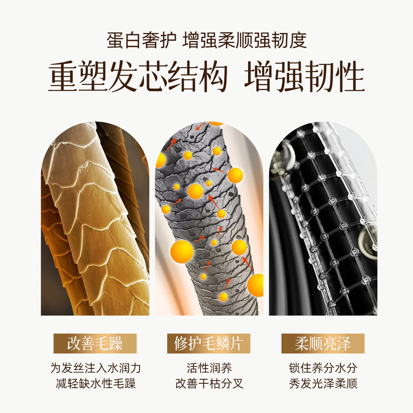 光岁染发剂神器一梳黑蛋白莹亮锁色染护膏精油植物染发膏天然家用 黑茶色-热卖【时尚减龄】