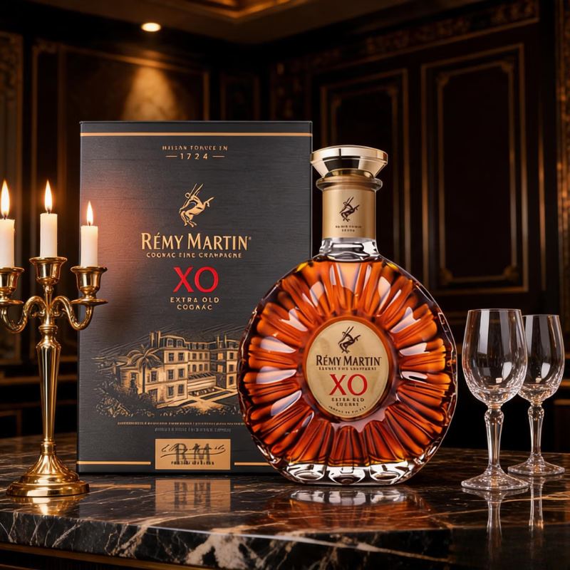 人头马(Rémy Martin)洋酒 X.O优质香槟区干邑白兰地 700ml 1号会员店