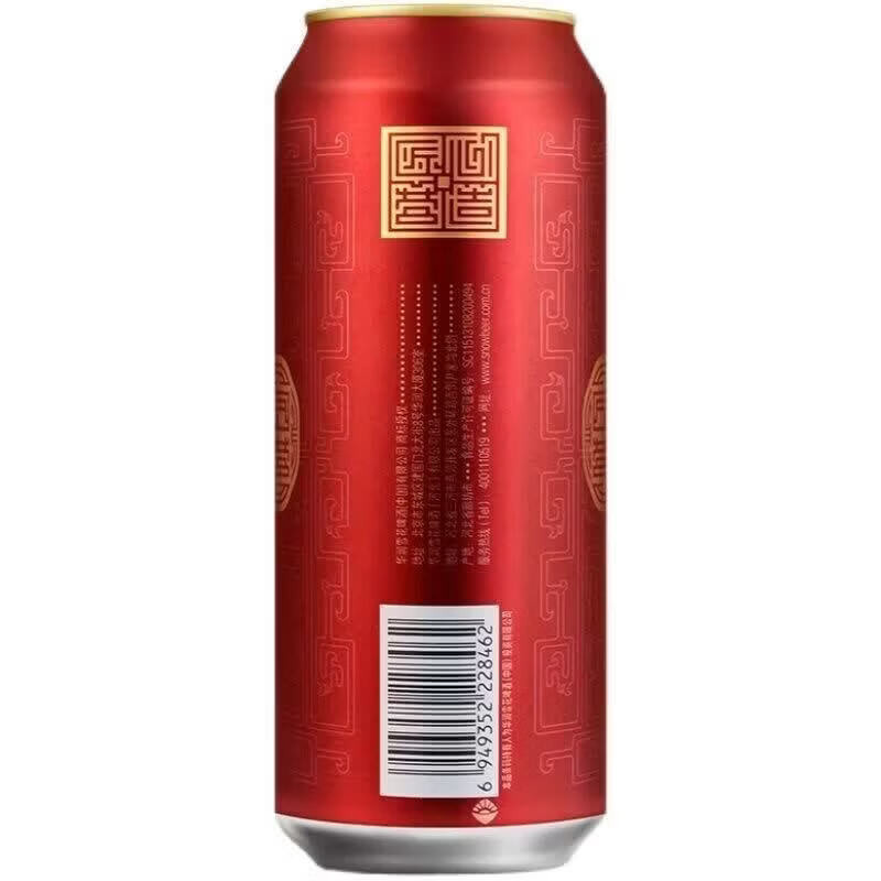 雪花啤酒 匠心营造 500mL 12罐 整箱装 到期日10月