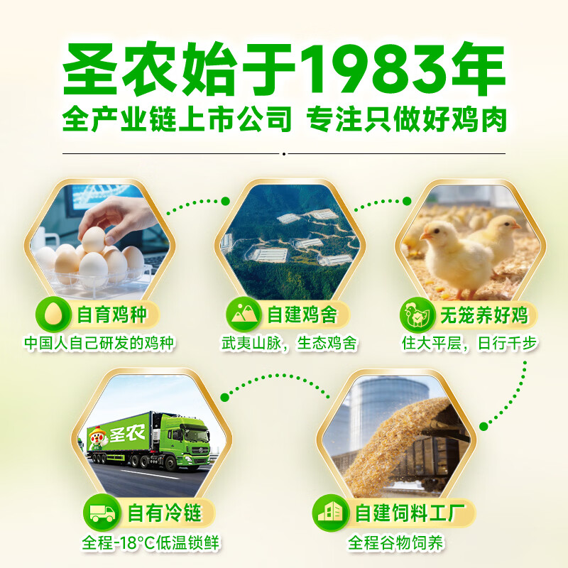 圣农炸鸡组合套餐 炸鸡原味1辣味1+薯片炸鸡2+鸡块2+洋葱圈2+奶酪鸡块2