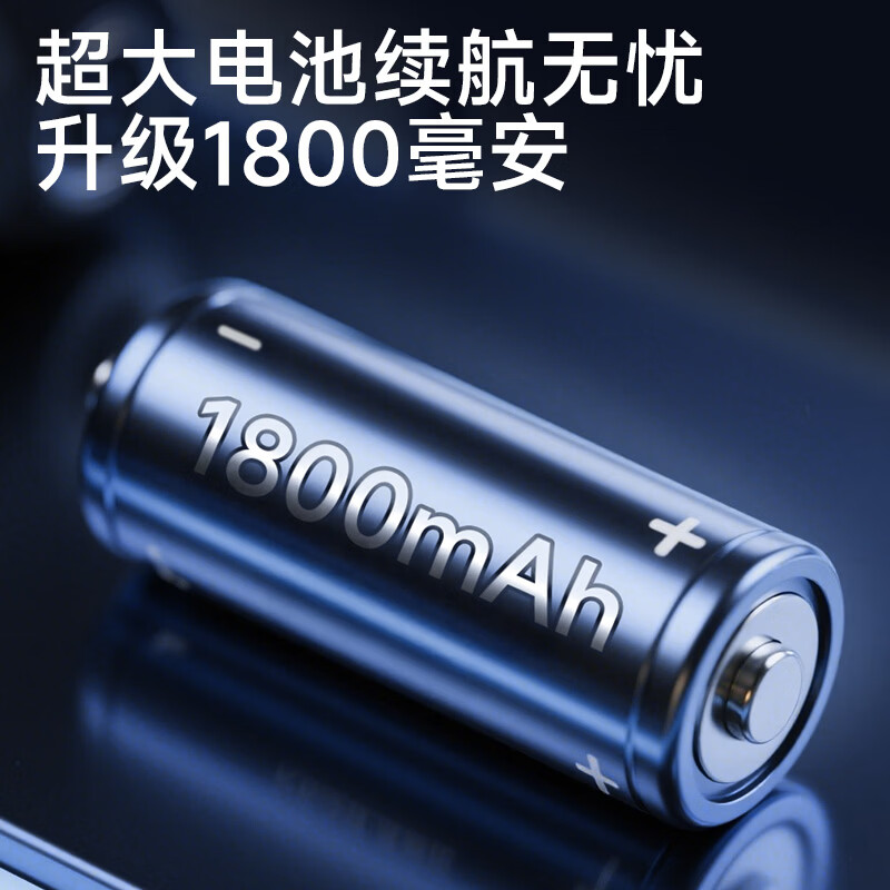 安踏(ANTA)电镀小筋膜枪按摩枪按摩仪按摩器肩颈全身肌肉按摩送父母朋友推荐减重健康活动2 纯黑色