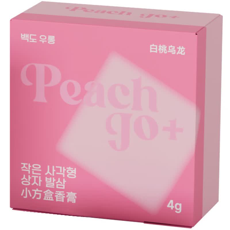 【严选百货】PEACH JO小方盒固体香膏女士持久留香清淡雅随身涂抹 茉莉龙井