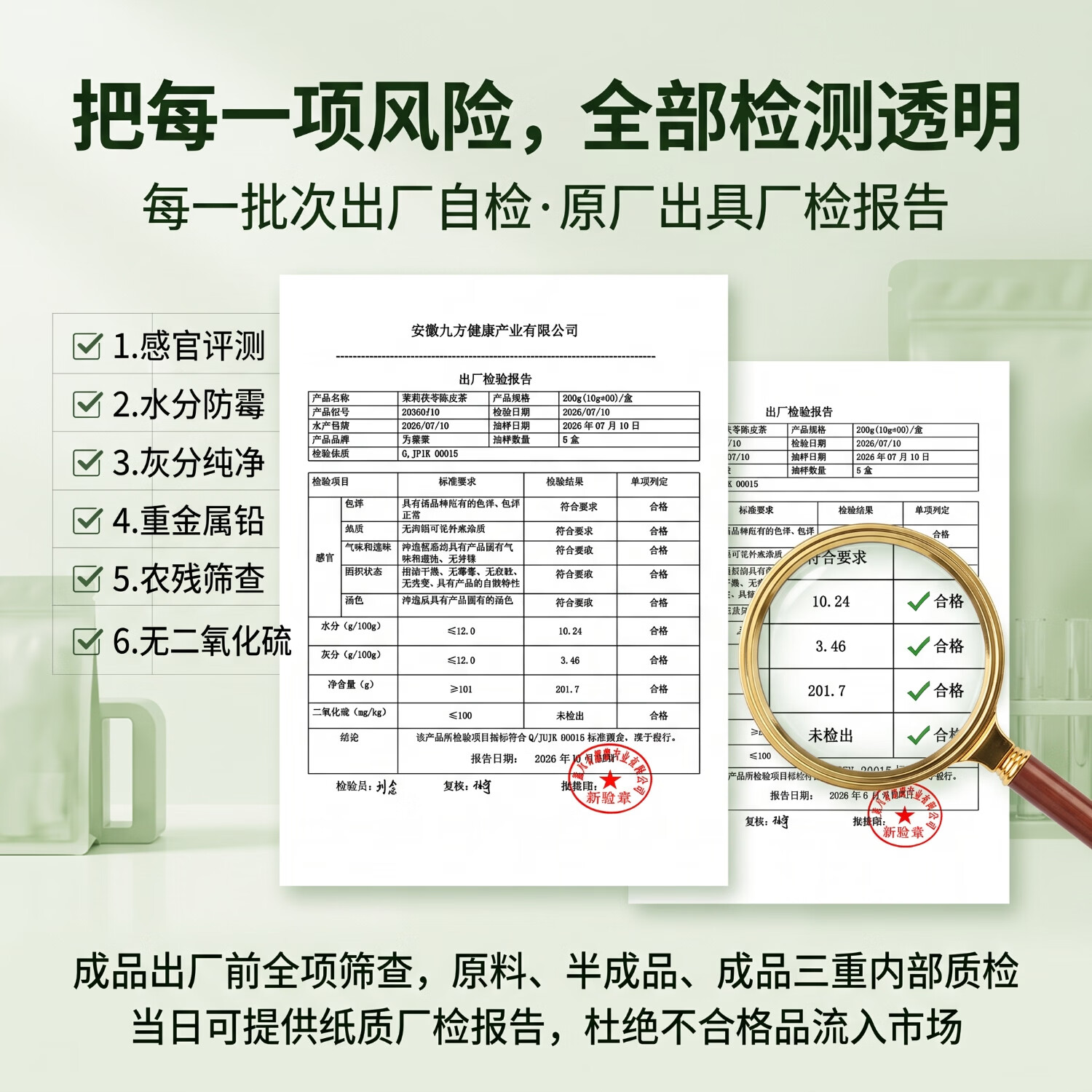 另善堂茉莉花陈皮茯苓茶排浊气体香花茶中药材祛湿喝出体香养颜水养生茶 【体香来了】茉莉茯苓陈皮茶 200g*4盒 【茶色清香】茉莉花陈皮茯苓茶