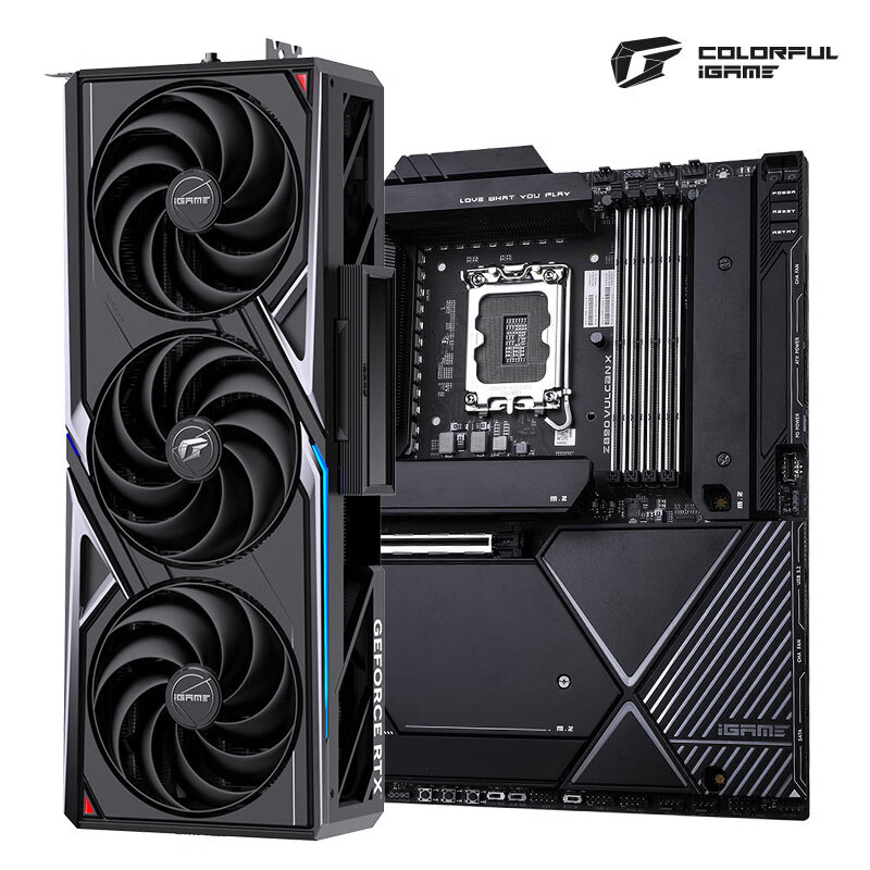 七彩虹（Colorful）iGame GeForce RTX 5080 Vulcan OC 16GB+iGame Z890 VULCAN X V20
