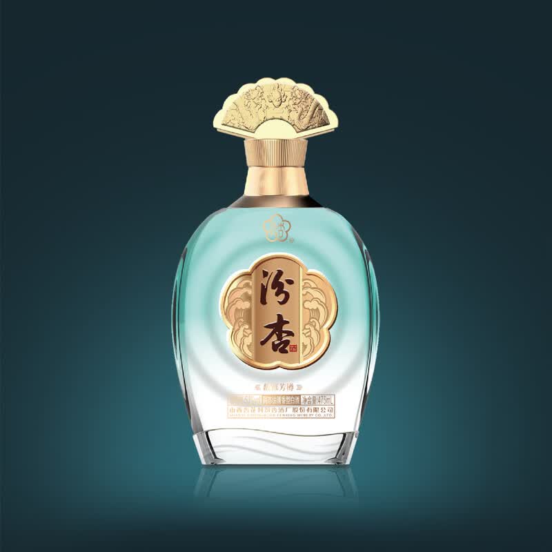 汾杏百年酒清香型白酒高度粮食酒口粮酒 53度 475mL 53度 475mL 6瓶 汾杏馥雅芳樽