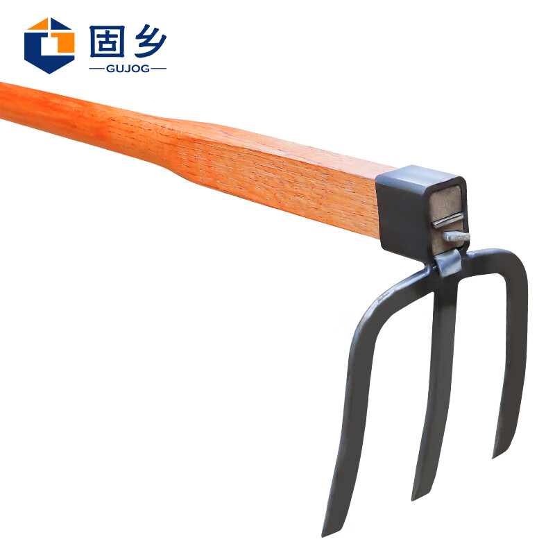 挖土耙开荒长柄农用除草种菜耙钉耙挖矿耙园艺园林耙子 清洁工具