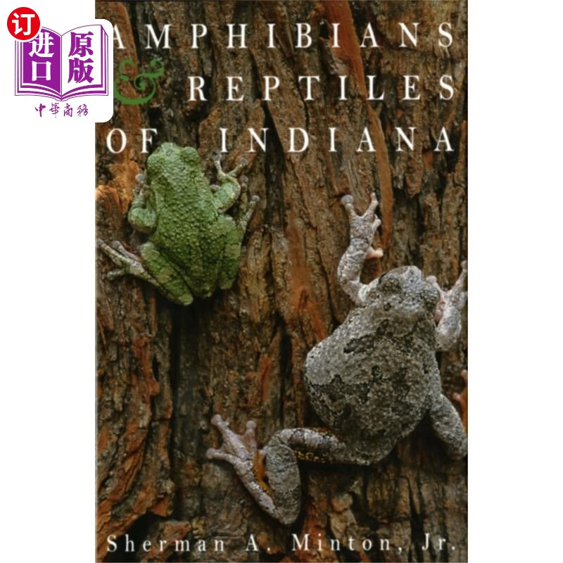 海外直订amphibians & reptiles of indiana, revised second.