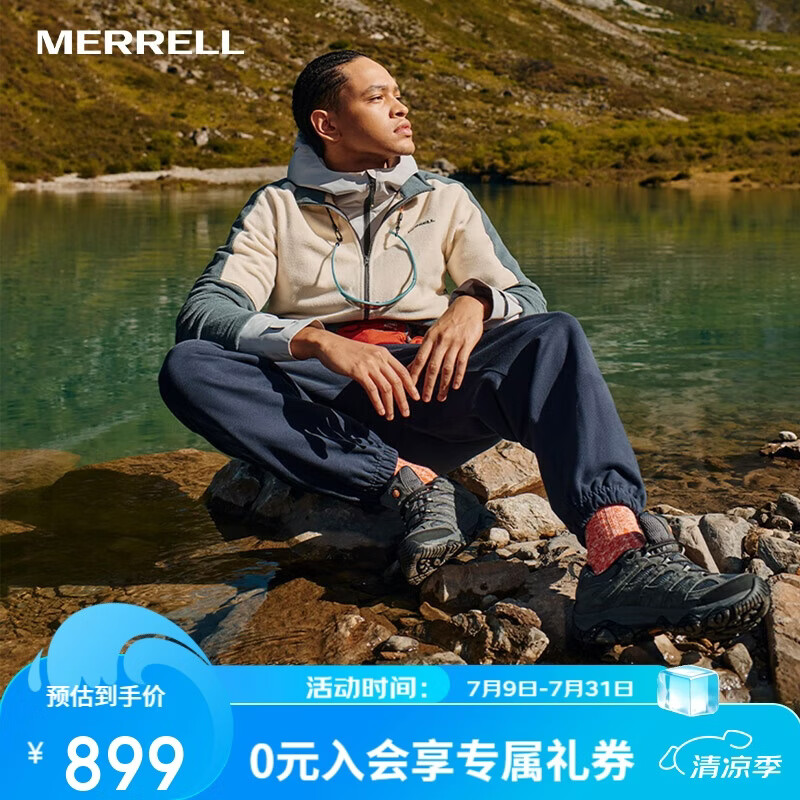 迈乐（Merrell）MERRELL迈乐户外徒步鞋男MOAB3 GTX低帮透气防水耐磨防滑登山鞋