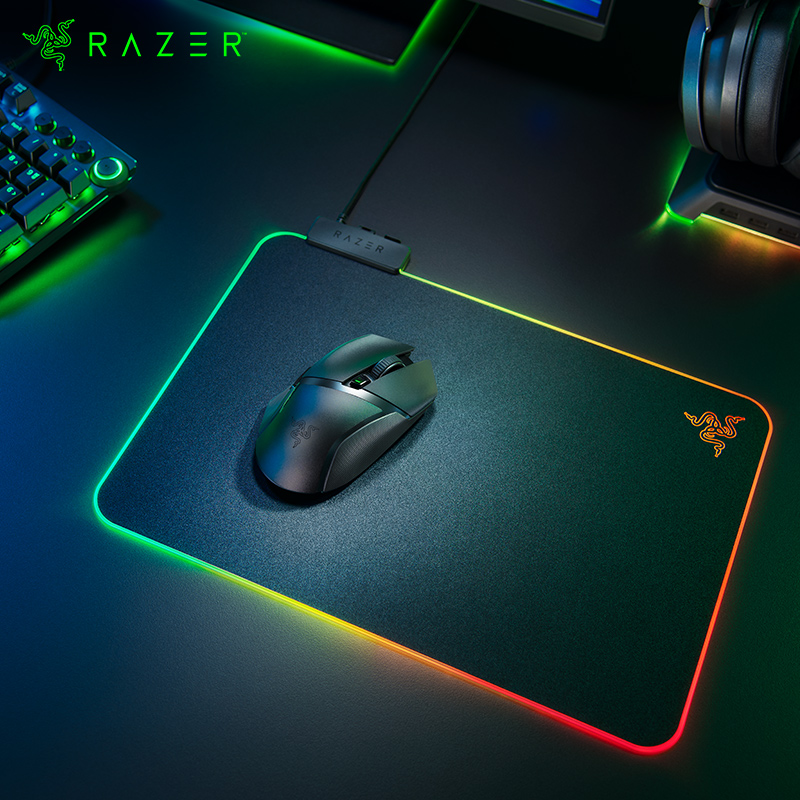 雷蛇 Razer 巴塞利斯蛇X极速版 小巴蛇 无线鼠标游戏鼠标轻量便携吃鸡鼠标右手鼠标16000DPI 6键自定义编程