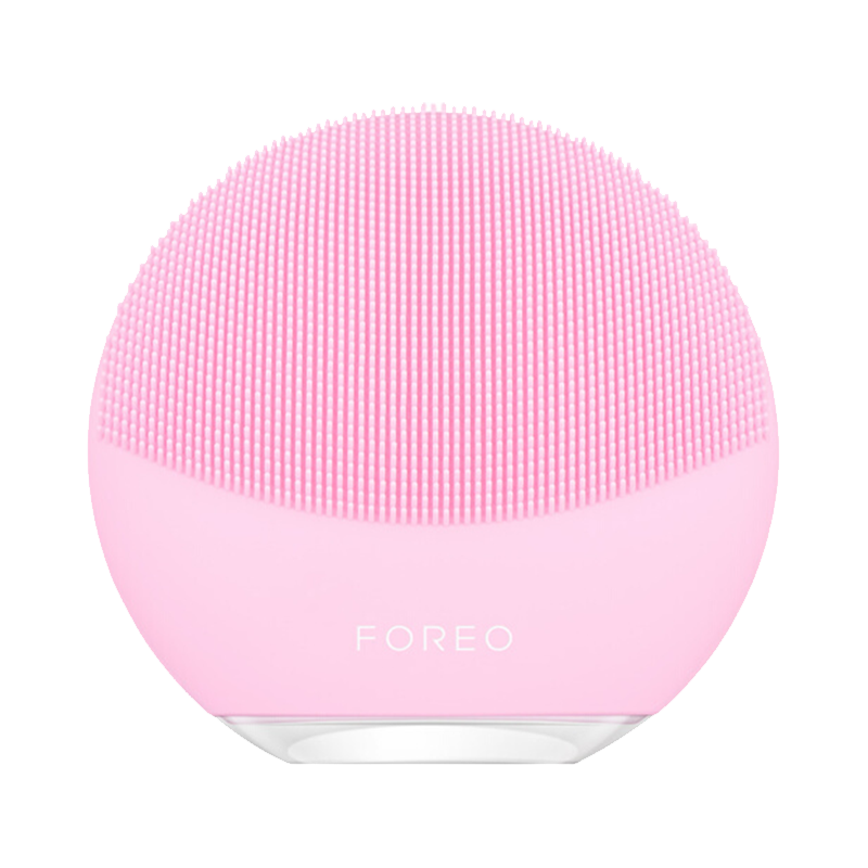 斐珞尔（FOREO）硅胶电动毛孔清洁美容按摩洗脸器洁面仪 露娜迷你3代 LUNA mini3 粉红色