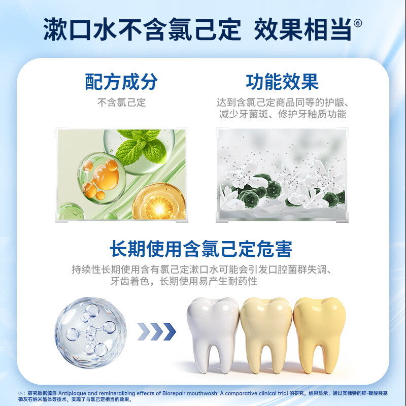 贝利达进口抗敏感牙膏成人脱敏多效温和漱口水修护牙釉质旅行装方便携带 加强抗敏小样*3+三合一多效漱口水小样*1