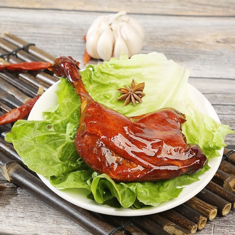阿图纳拉战斧卤鸭腿150g 熟食卤味休闲零食即食鸭肉小吃手撕鸭腿解馋代餐 战斧大鸭腿150g/袋 香辣3袋