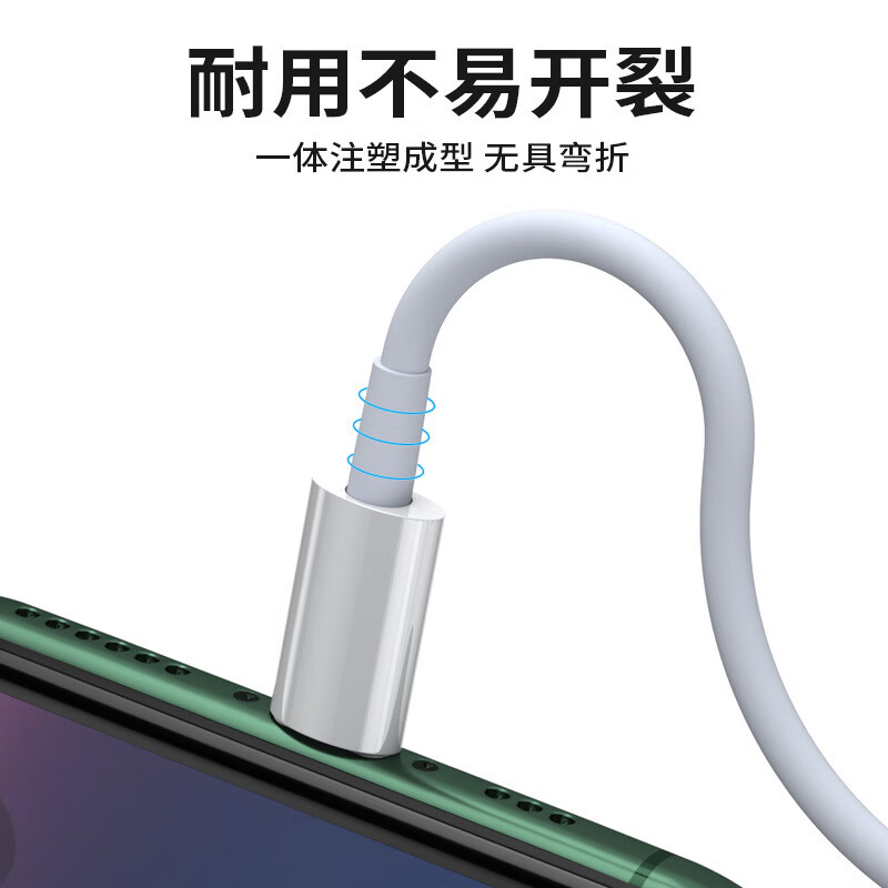 ZMINDCHPD快充60W双Type-C编织数据线适用iPhone16/15/17ProMax手机iPad安卓平板CtoC充电线不弹窗 2米60WTPE款【CtoC线】+【3C认证】11 套装小白盒包装
