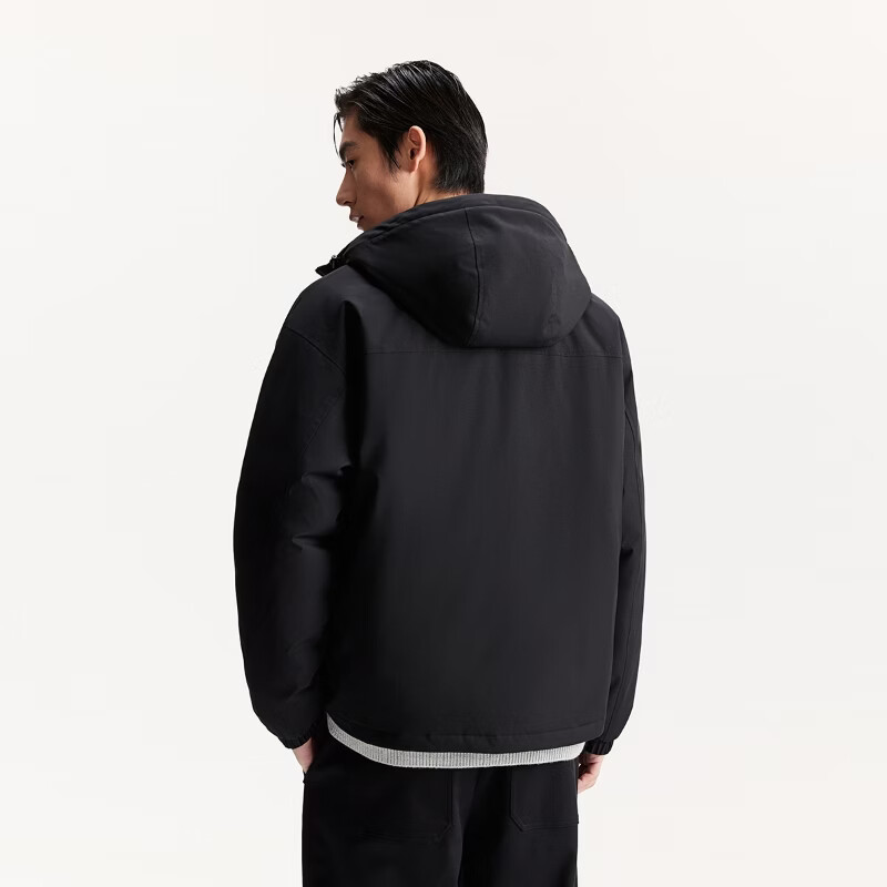 杰克·琼斯(JACK&JONES)男装冬季休闲羽绒服合集 225423019黑色 L (180)