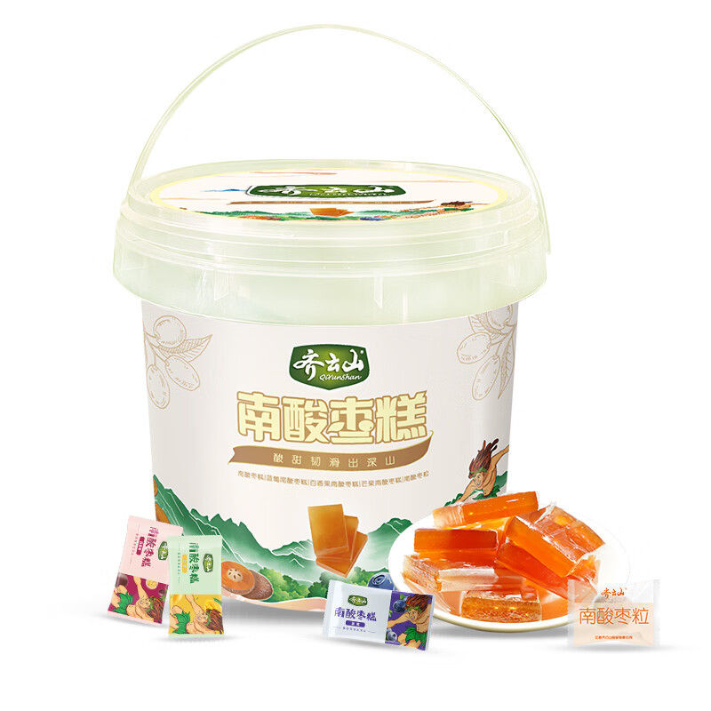齐云山南酸枣糕混合多口味零食礼盒江西特产 南酸枣糕混合556g