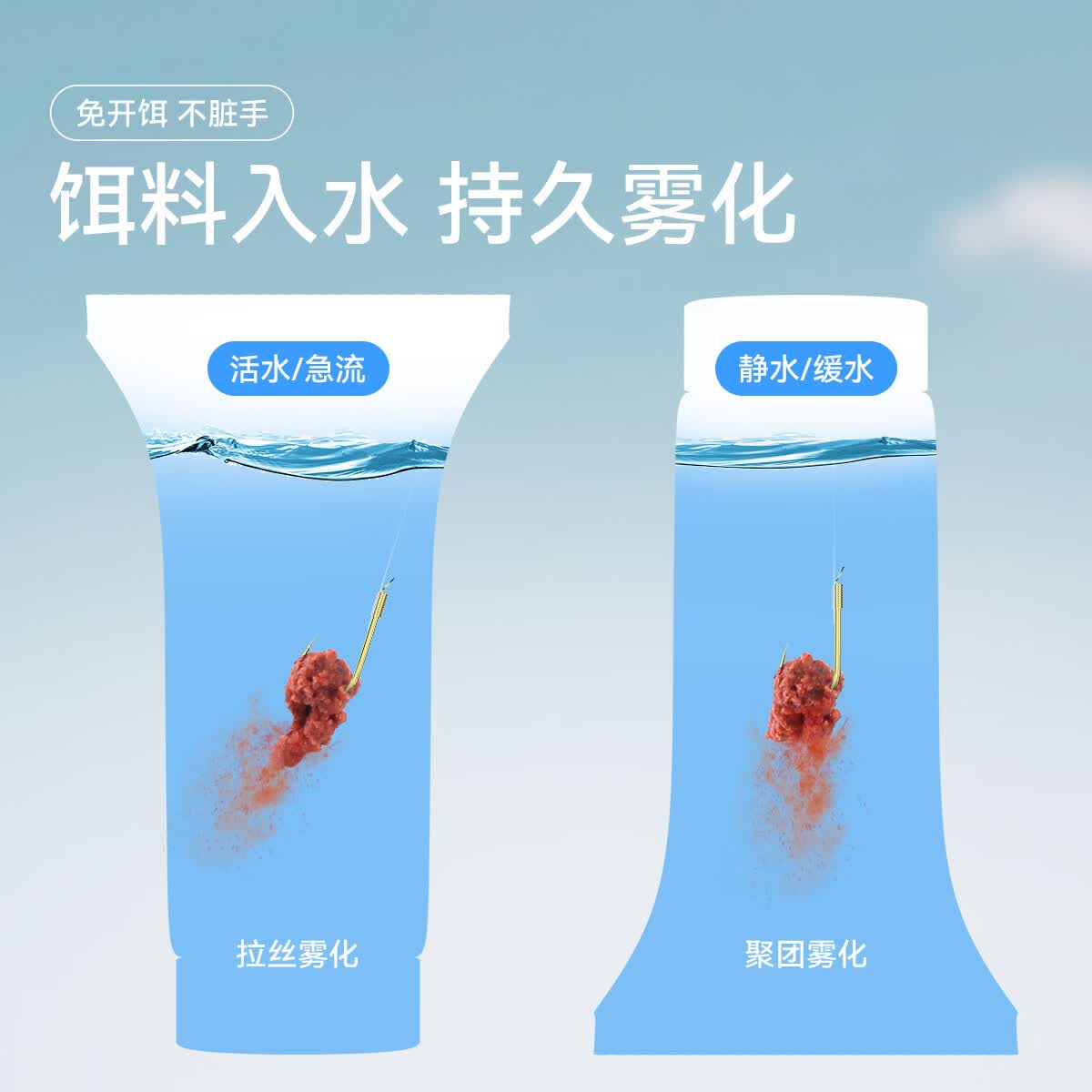 渔之源(Yuzhiyuan)渔之源小物饵料通用饵料雾化持久耐用钓大鱼方便实用牙膏状代发 小物饵四支 无规格