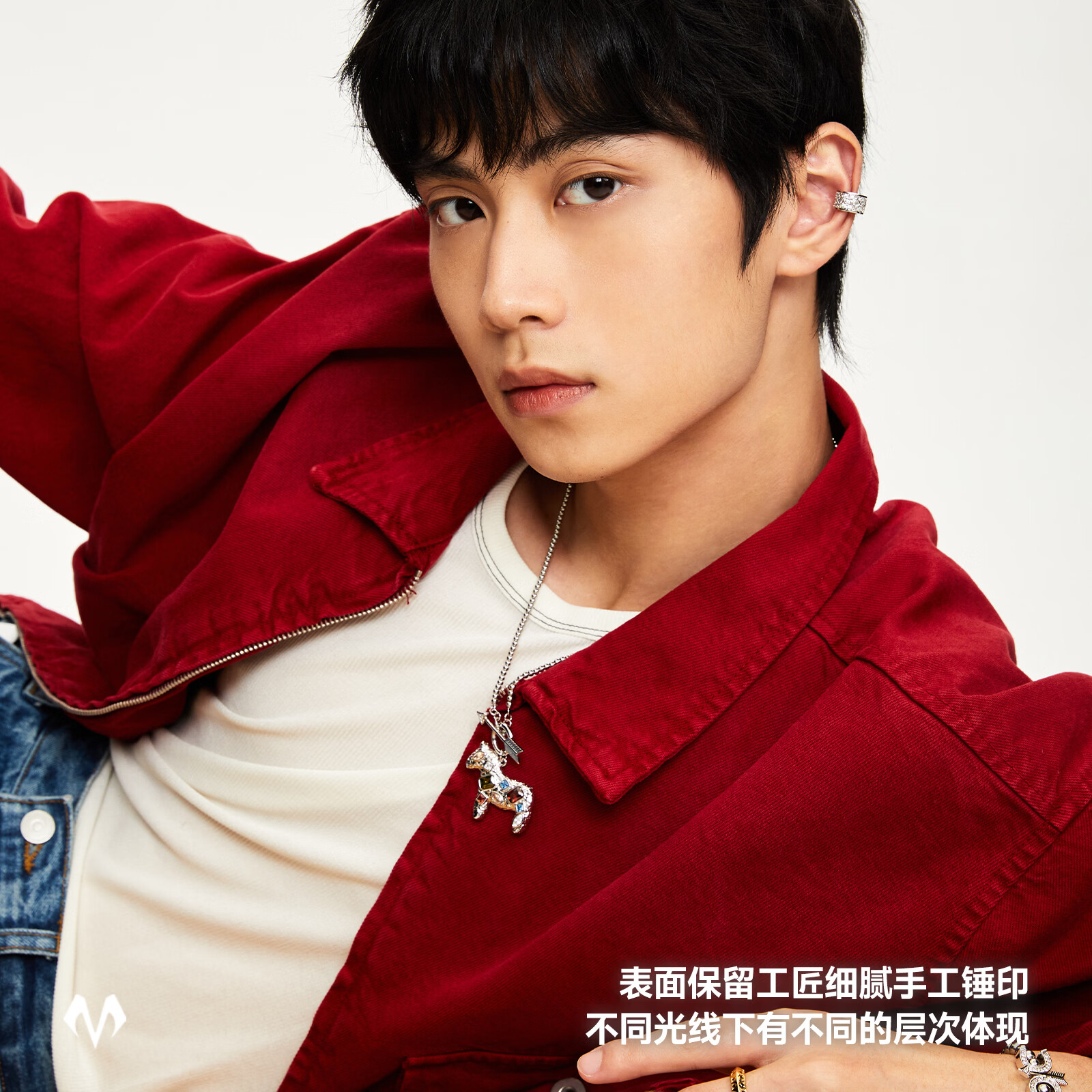 BABAMA TIDE明星同款小马女项链马年男士项链情侣吊坠女生日礼物七夕节送女友