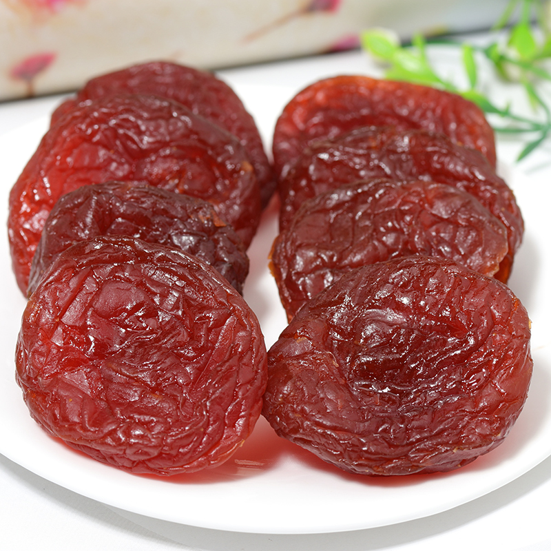 虎钢馋福建特产玫瑰李饼无核酸甜偏酸九制零食蜜饯果脯李果干李干饼