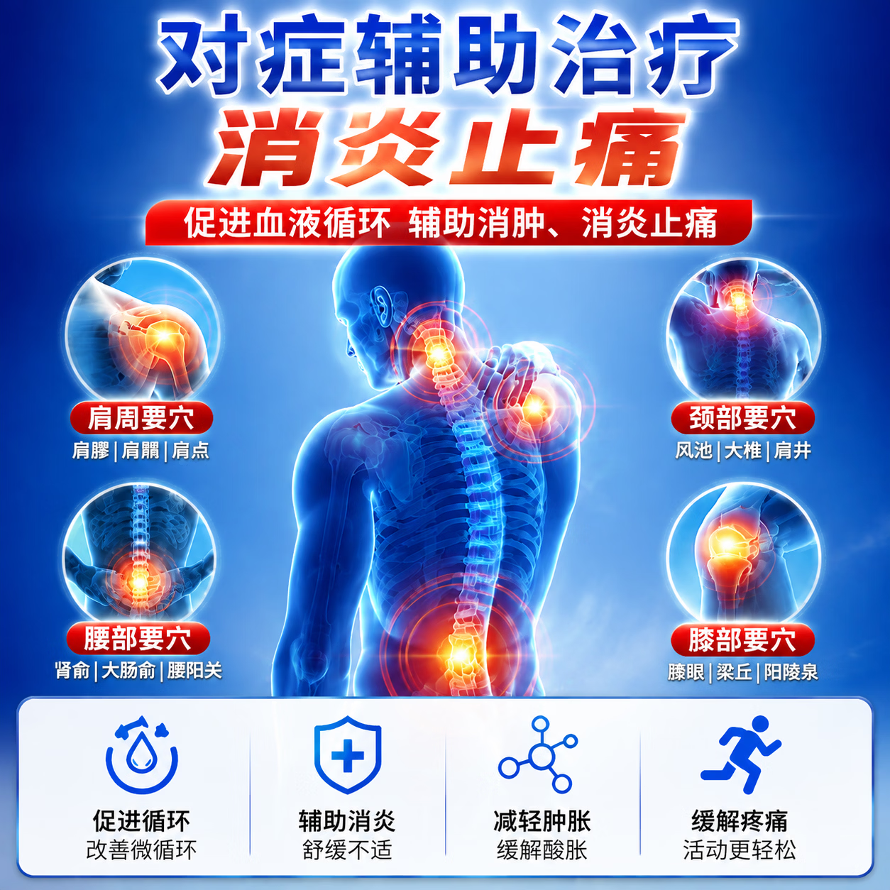 步长医用远红外治疗凝胶膏关节膝盖疼痛膏药腰肌劳损腰椎间盘突出专用 远红外治疗凝胶 1个*1盒