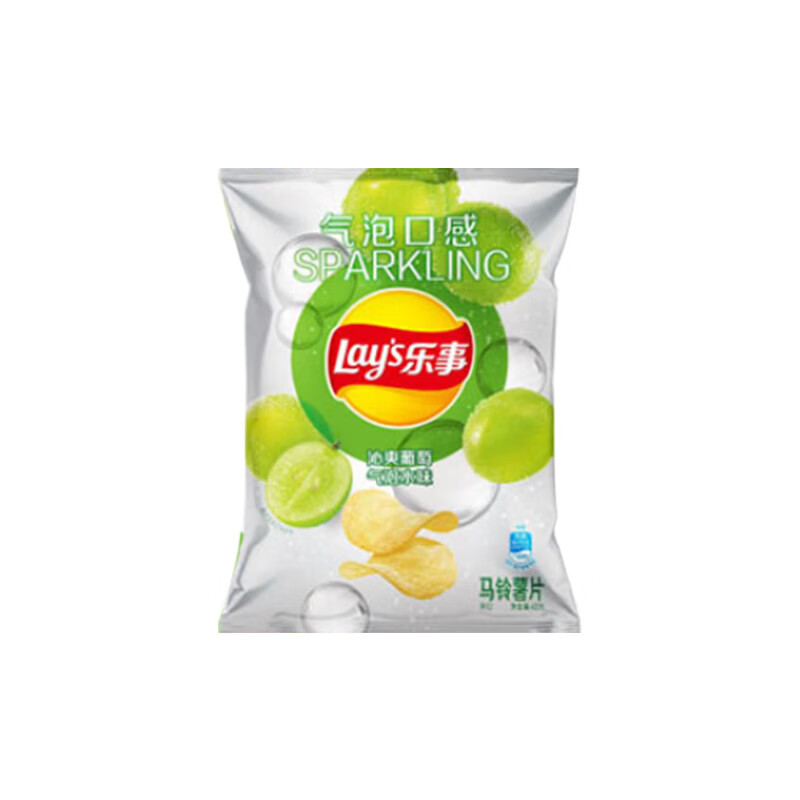 乐事薯片沁爽葡萄气泡水味40克仅4.9元,办公室休闲零食新品推荐 乐事薯片沁爽葡萄气泡水味40克仅4.9元,办公室休闲零食新品推荐