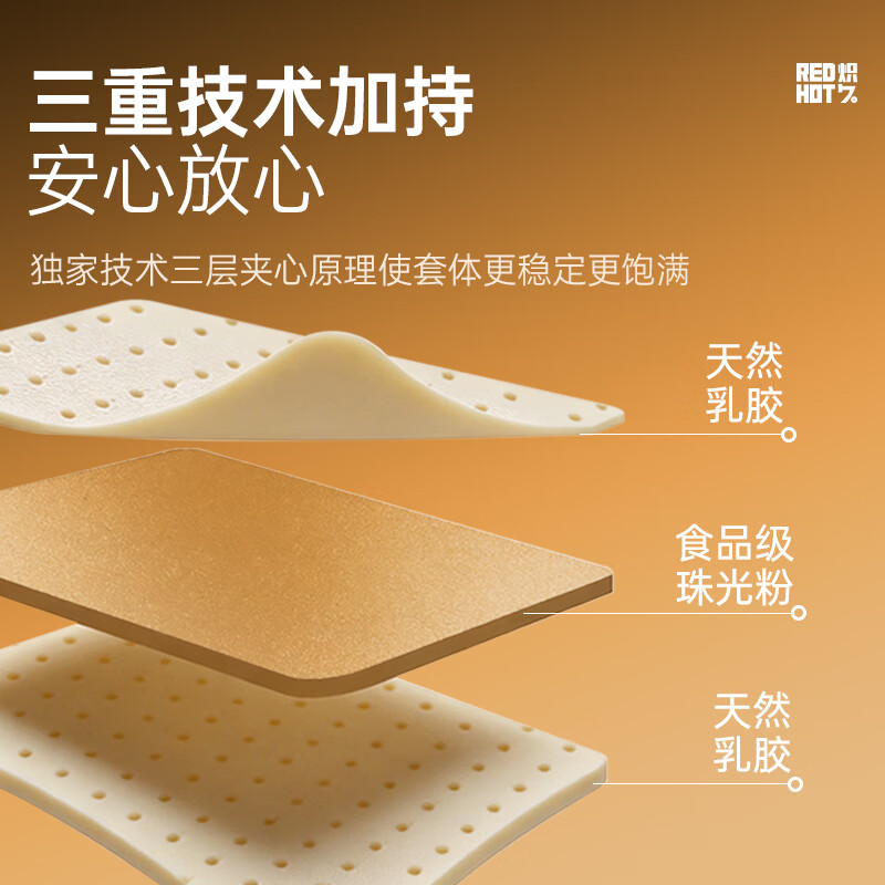 炽久避孕套大颗粒螺纹2倍加粗安全套情趣天然胶延时持久黄金肌肉套 黄金颗粒套3+黄金螺纹套3+黄金束腰套3(9只)