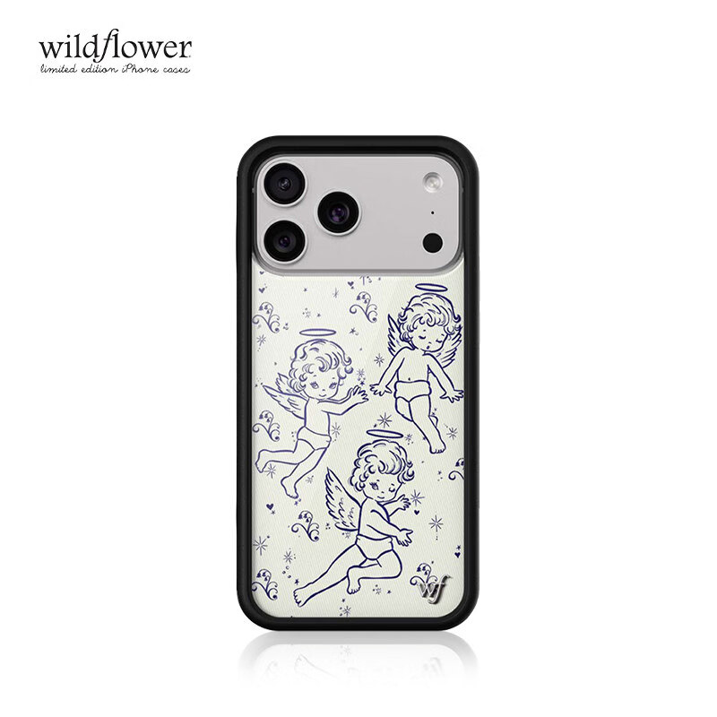 【品牌严选】Wildflower天使手机壳适用苹果iPhone17/16/15/14/13/12/Pro/Max硬壳plus欧美wf新款 天使 iPhone Air