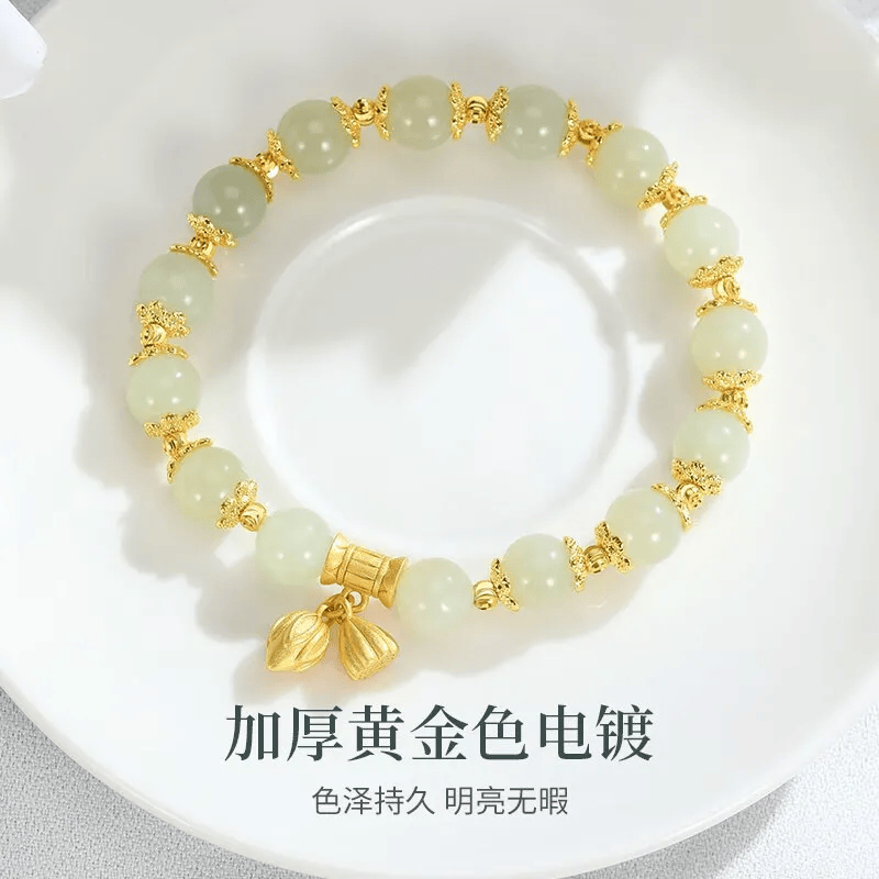 【镇店之宝】热销款新中式手链莲花原创精致手链女款气质手串 两世欢手串【送精美礼盒】