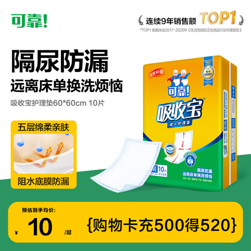 可靠护理垫 2元 - 86线报