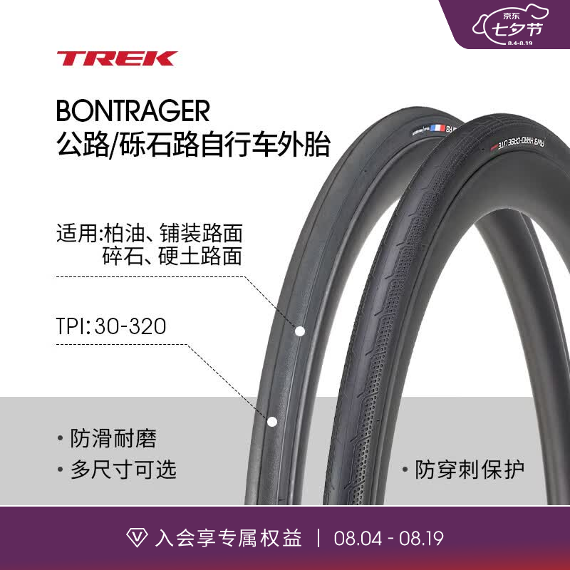 崔克（TREK）轻质坚韧防滑防穿刺公路/砾石自行车外胎真空胎/开口胎 Aeolus Elite  700X28C 开口胎专业竞速款