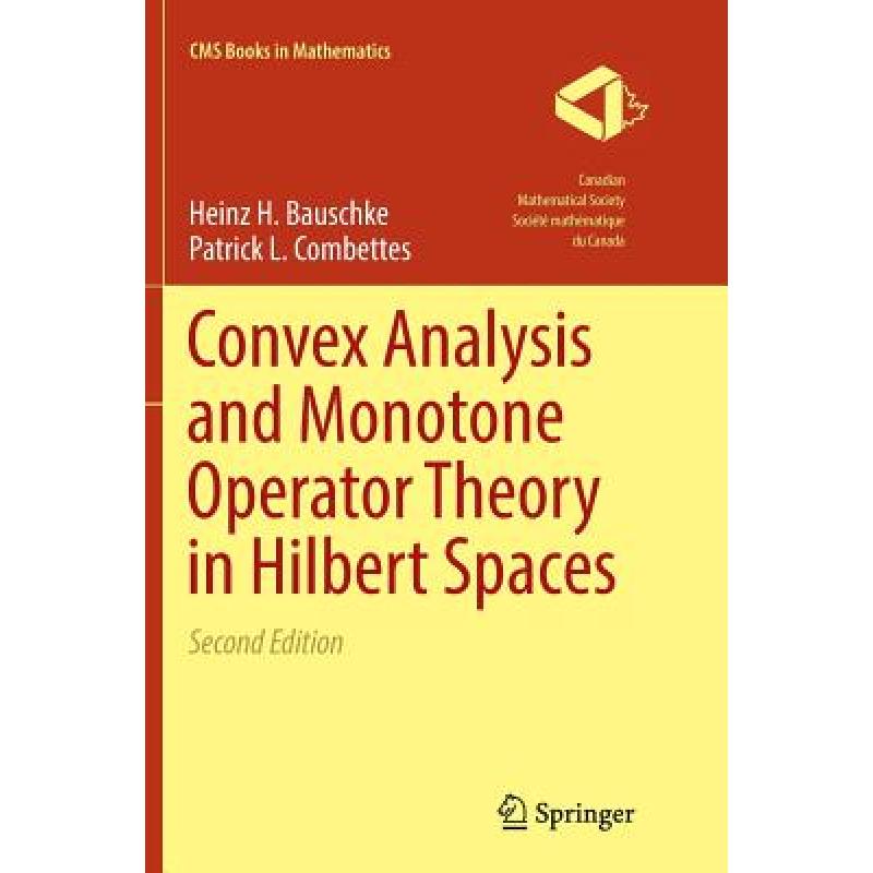预订 Convex Analysis and Monotone Operator Theory...