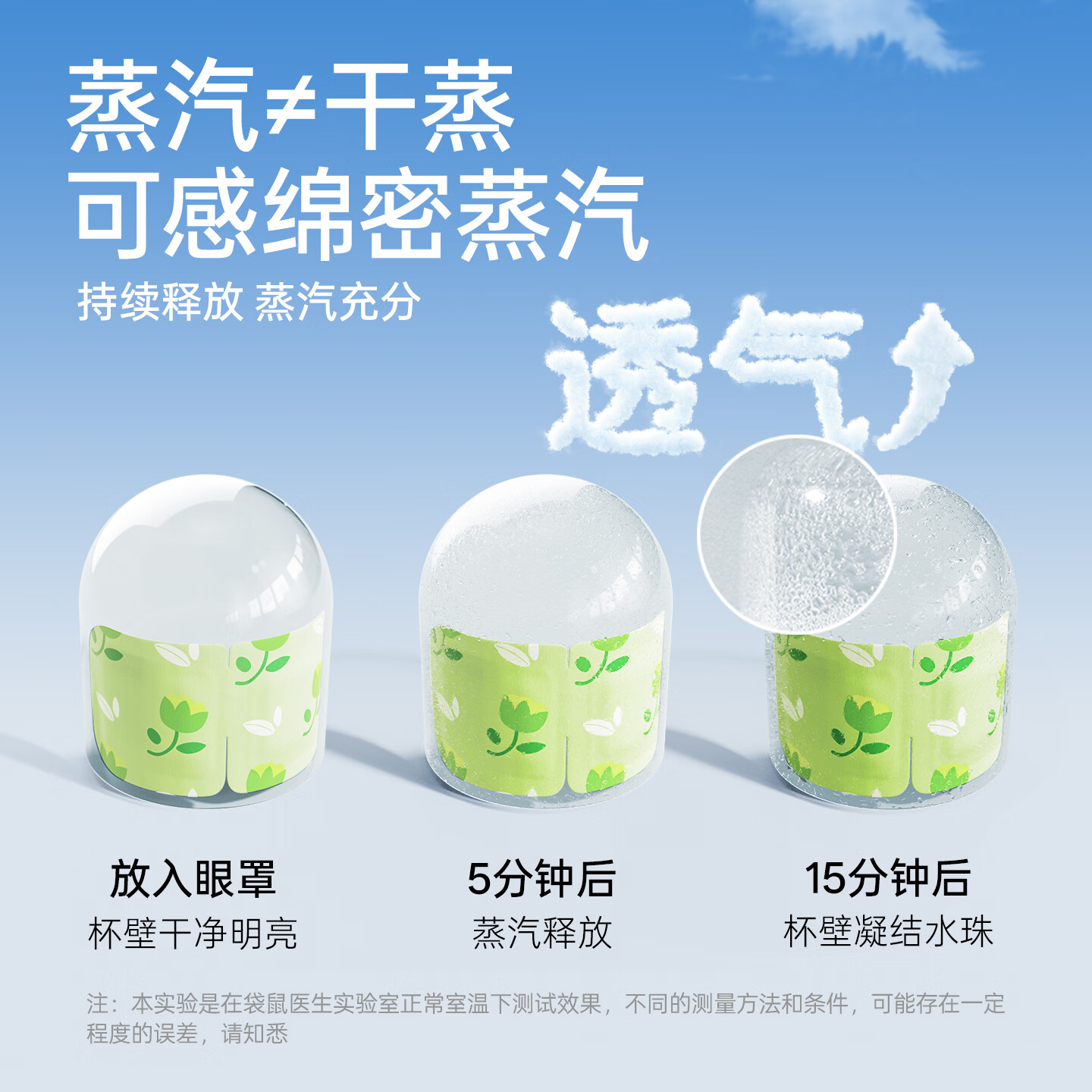 袋鼠医生蒸汽眼罩自发热睡眠眼罩遮光睡觉缓眼 凉温双面儿童成人眼罩通用 【蒸汽眼罩组合装50片】玫瑰+薰衣草+洋甘菊+无香