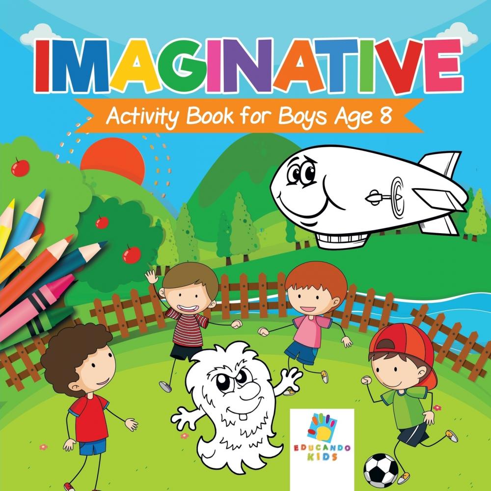 【预售 按需印刷】imaginative activity book for boys age 8