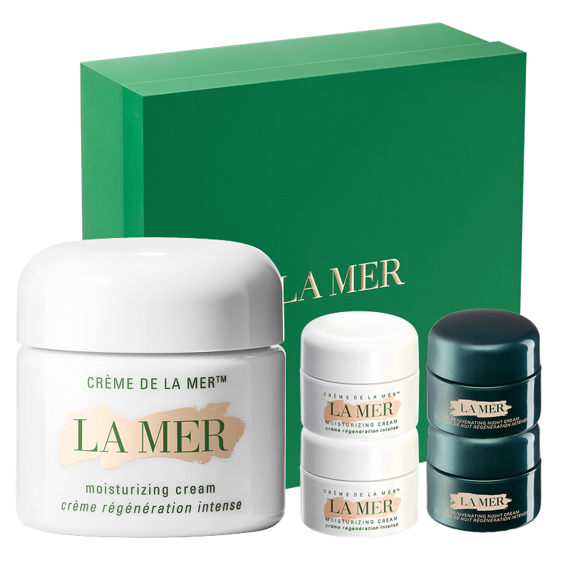 海蓝之谜(LA MER)奇迹面霜60ml修护紧致护肤品套装化妆品礼盒七夕情人节生日礼物女