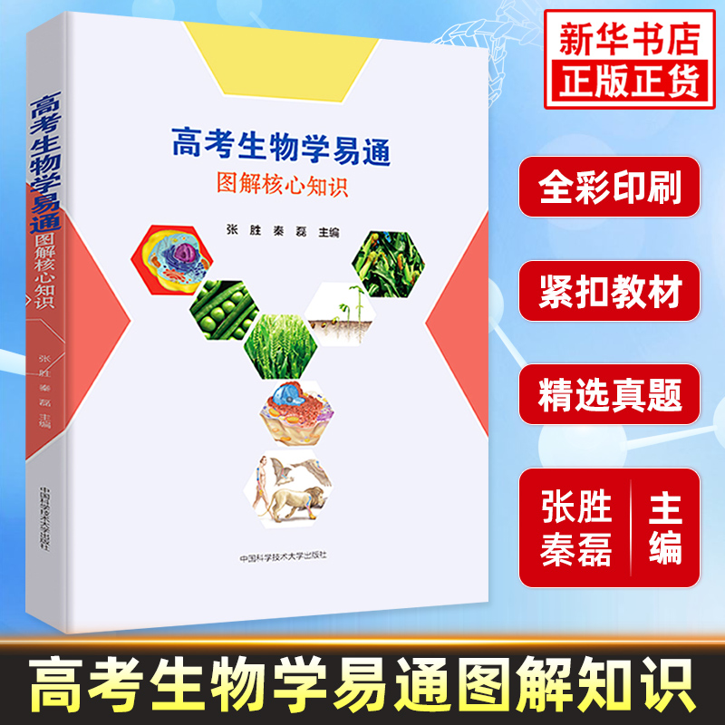 高考生物学易通图解核心知识 张胜秦磊 高中一二三必修选修知识点总结