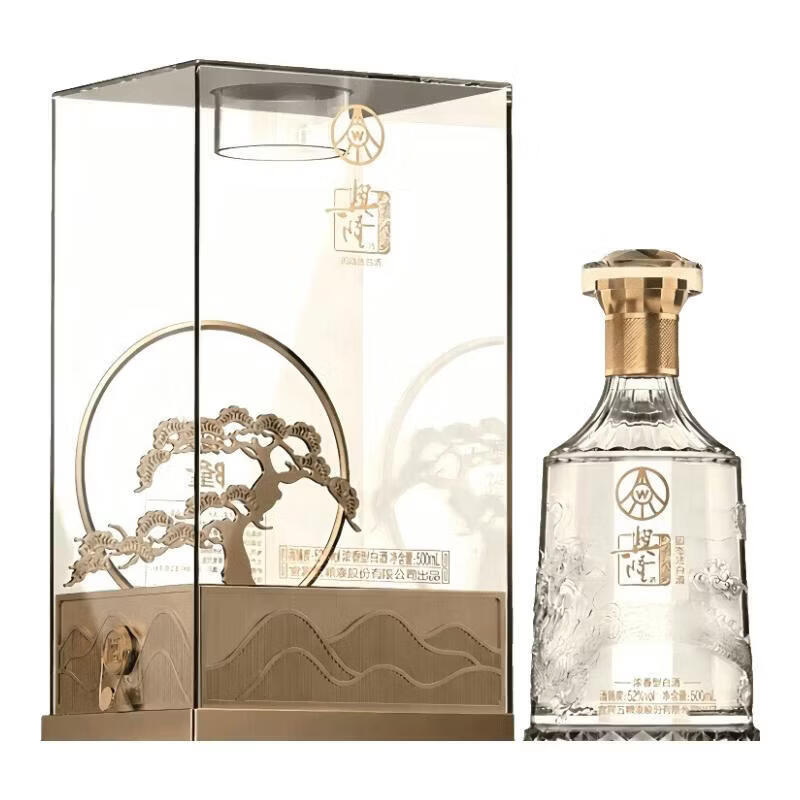 五粮浓香五粮液股份 浓香型白酒 口粮粮食酒 喜酒宴请 口粮酒 送礼 52度 500mL 6瓶 兴隆水晶至尊水晶