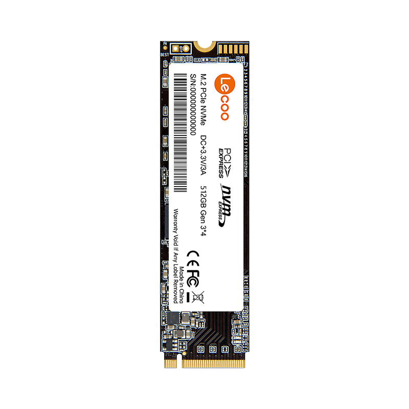 联想来酷（lecoo）512GB SSD固态硬盘 M.2接口(NVMe协议 PCIe 3.0) 读速3400MB/s