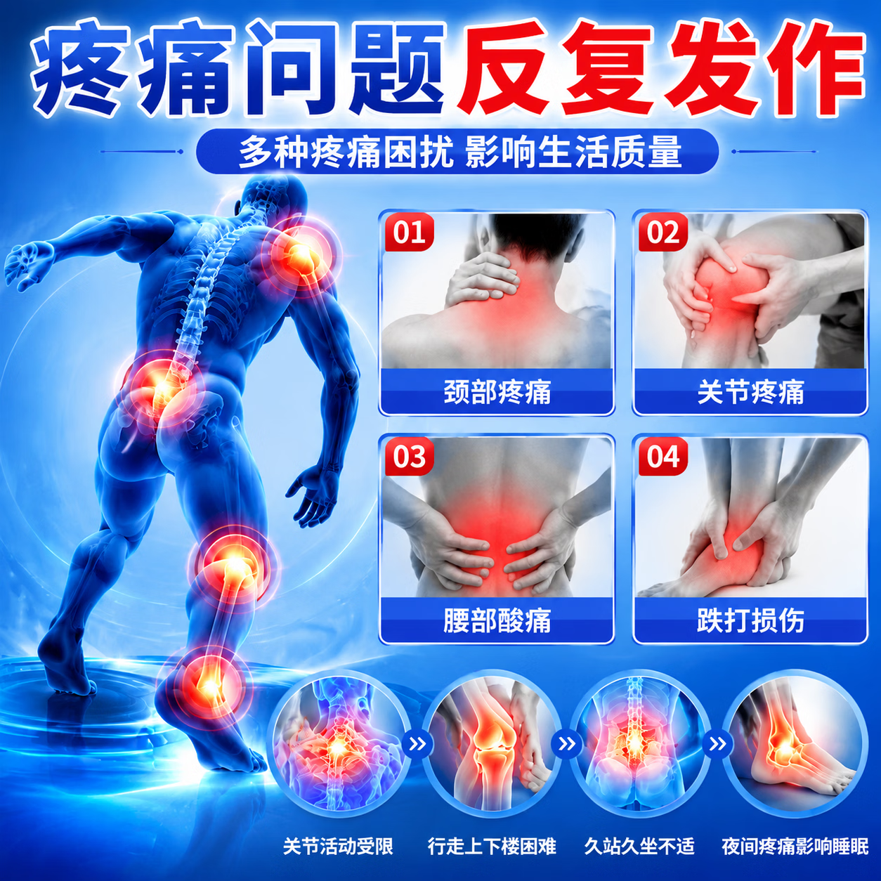 步长医用远红外治疗凝胶膏关节膝盖疼痛膏药腰肌劳损腰椎间盘突出专用 远红外治疗凝胶 1个*1盒