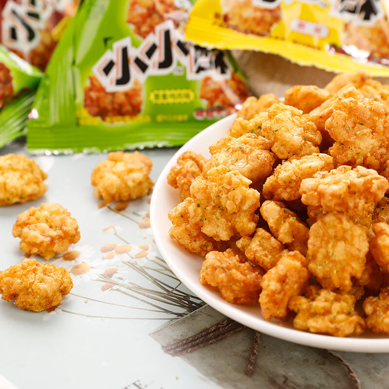 熬夜充饥夜宵小零食小小酥散装网红膨化小吃食品整箱 【40包】原味*40包
