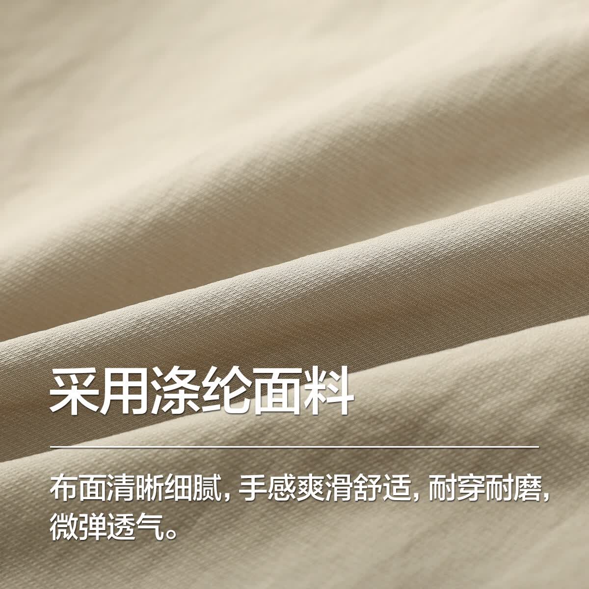 布衣传说运动户外工装大口袋潮流锥形束脚男式休闲裤 军绿 XL
