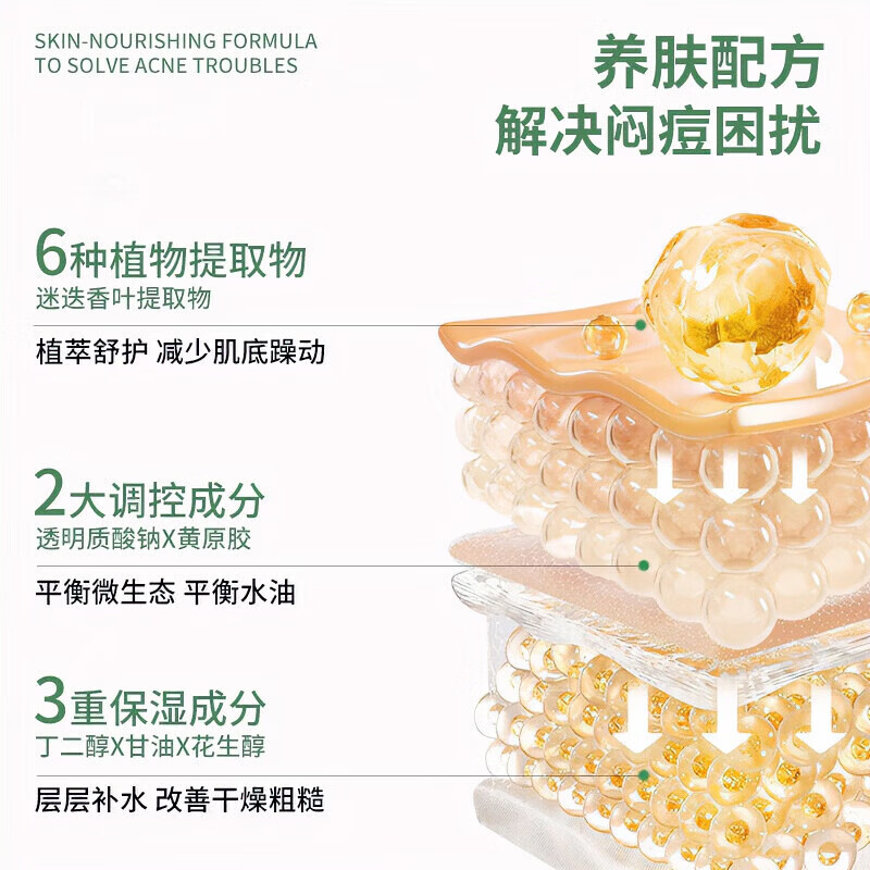 安皮子【控油乳2.0】控油妆前乳清爽保湿紧致 一盒装 控油乳