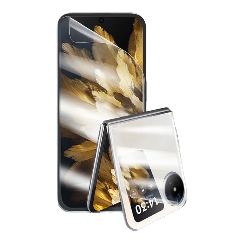 ׾YJING OPPO FindN3FlipֻĤ͸Ĥfind n3 flip۵ˮĤȫǱĤĤĤ  4ƬװǰĤ2š+ǸĤ2š