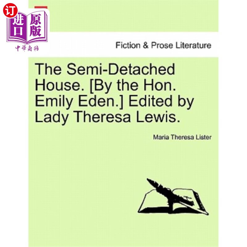 海外直订the semi-detached house. [by the hon. emily eden.